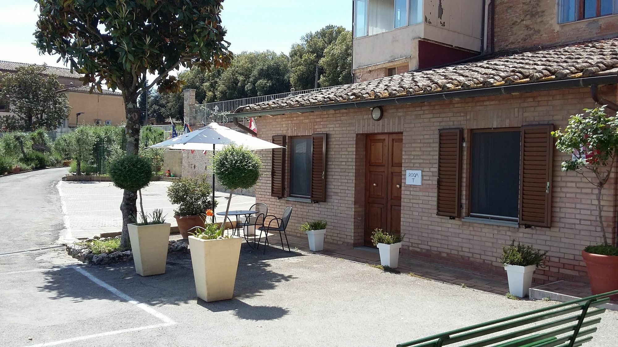 Hotel Porta Romana Di Luce Hotels Siena Bagian luar foto